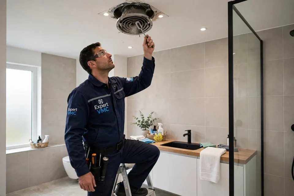 Techniciens Expert VMC intervenant depuis Villiers-sur-Marne dans l'est francilien